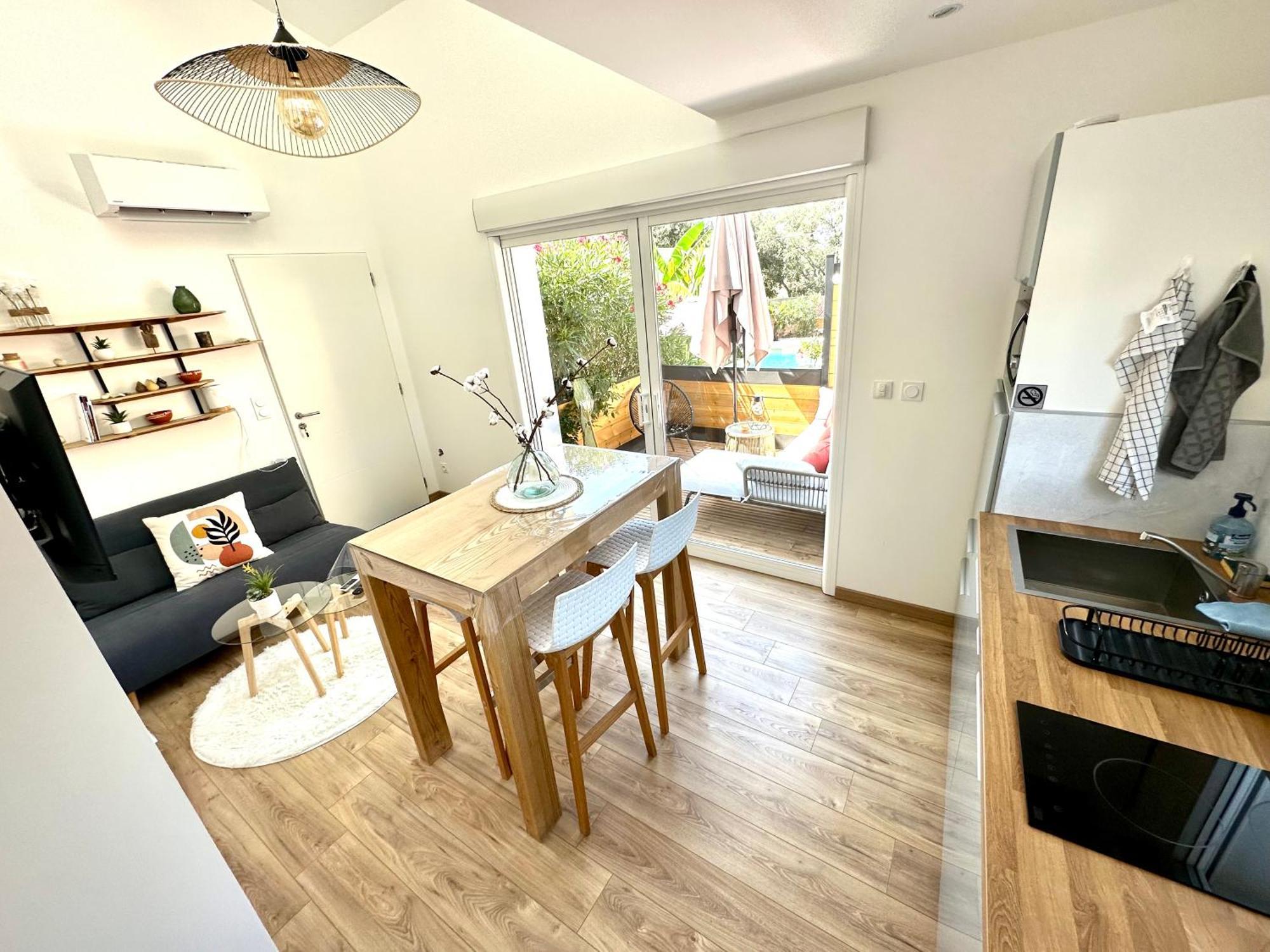 Apartmán Le Pouticaire Salinelles Exteriér fotografie